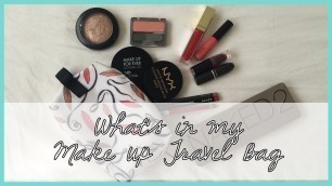 'What\'s In My Make Up Travel Bag? | Not A Size Zero'