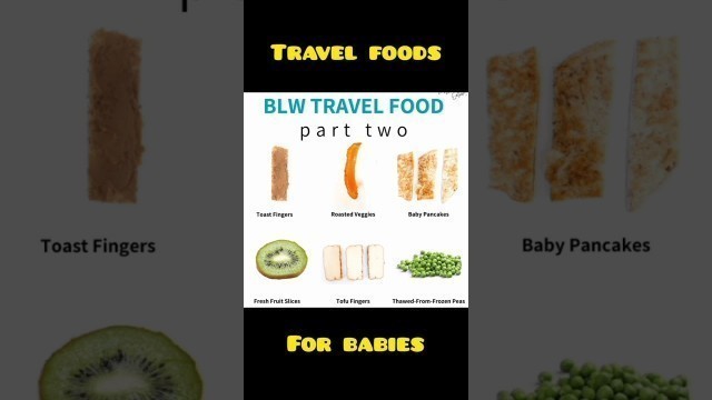 'travel food for babies  - 2 #6monthsbabyfood #babyfoodrecipies #weightgainingfoodforbabies'