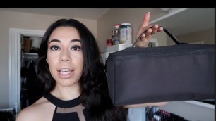 'WHATS IN MY MAKEUP TRAVEL BAG!'