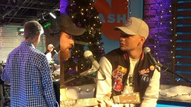 'Kane Brown Surprised By Randy Travis While Singing “Three Wooden Crosses”'