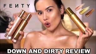 'FENTY BEAUTY TROPHY WIFE BODY LAVA DOWN AND DIRTY REVIEW | Maryam Maquillage'