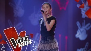 'Mía canta Tomorrow – Audiciones a Ciegas | La Voz Kids Colombia 2019'