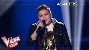 'Chavito canta \'Cuando nadie me ve\' | Asaltos | La Voz Kids Antena 3 2019'