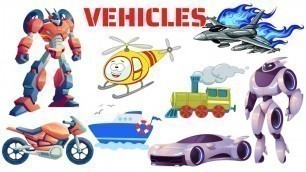 'Learn Vehicles for Kids - Ambulance, Fire Engine - KiDSTOON TV Learning Videos'