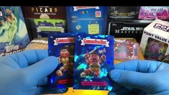 '2020 Topps Garbage Pail Kids Rose Gold Pink Refractor Hit Replacements'