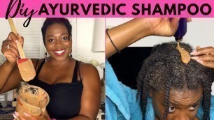 'How to make DIY Shampoo for Natural Hair Growth| Ayurvedic Hair Care Natural Hair Shampoo'