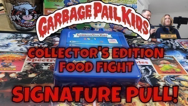 'Garbage Pail Kids - Collectors Edition - Food Fight - Signature Pull!'