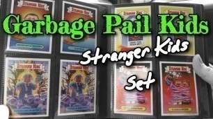 'Garbage Pail Kids - Stranger Kids - Rare Stranger Things Parody Set'