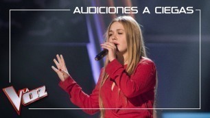 'Lorena Santos canta \'No me doy por vencido\' | Audiciones a ciegas | La Voz Antena 3 2019'