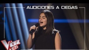 'Enshar Ghateh canta \'Someone like you\' | Audiciones a ciegas | La Voz Kids Antena 3 2019'