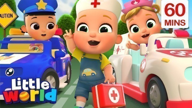 'Wheels On The Ambulance Song + More Kids Songs & Nursery Rhymes by Little World'