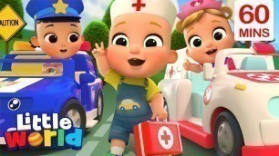 'Wheels On The Ambulance Song + More Kids Songs & Nursery Rhymes by Little World'