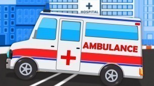 'Krankenwagen | Fahrzeug Videos | Ambulance | Kids TV Channel Deutschland | Deutsch Kinderlieder'