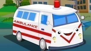 'Ambulance Song | Kids Nursery Rhymes | Baby Videos | Childrens Rhymes'