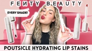 'FENTY BEAUTY POUTSICLE HYDRATING LIP STAINS 