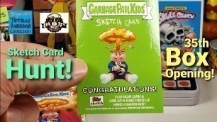 'Garbage Pail Kids 35th Anniversary  Hobby Box Opening! BIG HIT!