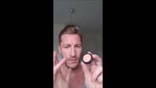 'how to apply the famous BM cosmetics for men Concealer Pot'