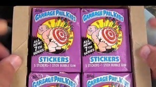 'OS7 Garbage Pail Kids Packs and Collection Build'