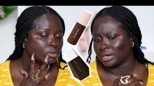 'The Darkest Fenty vs. Rare Beauty Tinted Moisturizer - Which One Is Better For Dark Skin? | Ohemaa'