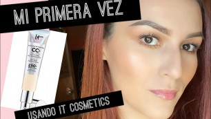 'It Cosmetics CC Creamreseña/Mi primera vez usándola'