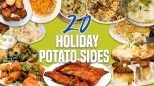 '20 Holiday Potato Sides | Easy Potato Side Dish Recipe Compilation'