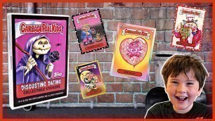 'Garbage Pail Kids Valentines 2022 Disgusting Dating Trading Card Unboxing! Topps GPK Pack Opening!'