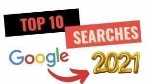 'The Top Google searches in India || Top 10 RECIPES Google.co.in — Year in Search 2021'