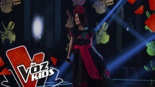 'María José canta La Llorona – Audiciones a Ciegas | La Voz Kids Colombia 2019'