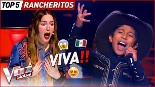 'Las mejores RANCHERAS de La Voz Kids'