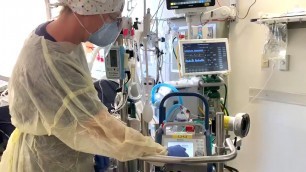 'ECMO Team Treats COVID-19 Patients'