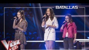 'Paloma, Lucía y María cantan \'¿Lo ves?\' | Batallas | La Voz Kids Antena 3 2019'