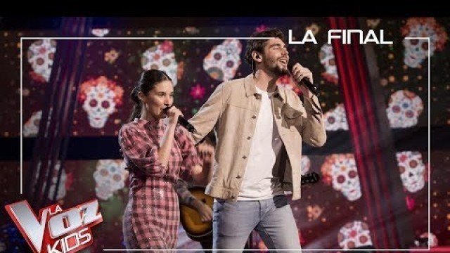 'Álvaro Soler e Irene Gil cantan \'Loca\' | Final | La Voz Kids Antena 3 2019'