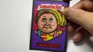 'Garbage Pail Kids 2022 Disgusting Dating Valentine\'s Day Set Sketch Cards by Artist Victor Moreno'