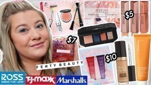 'SHOPPING AT ALL THE DISCOUNT STORES: FENTY BEAUTY AT ROSS, TOO FACED AT BURLINGTON, + TJ MAXX FINDS!'