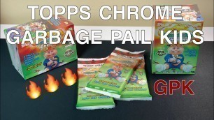 'TOPPS CHROME GARBAGE PAIL KIDS 