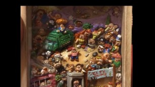 'There’s Waldo - Garbage Pail Kids 3D Picture sculpture by Bobby B'