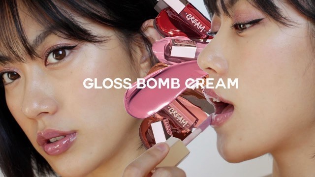 'NEW Fenty Beauty Gloss Bomb Cream Swatches | BEST LIPGLOSS?'