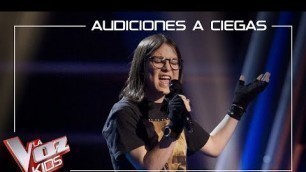 'Sofía Esteban canta \'Miss celie\'s blues\' | Audiciones a ciegas | La Voz Kids Antena 3 2019'