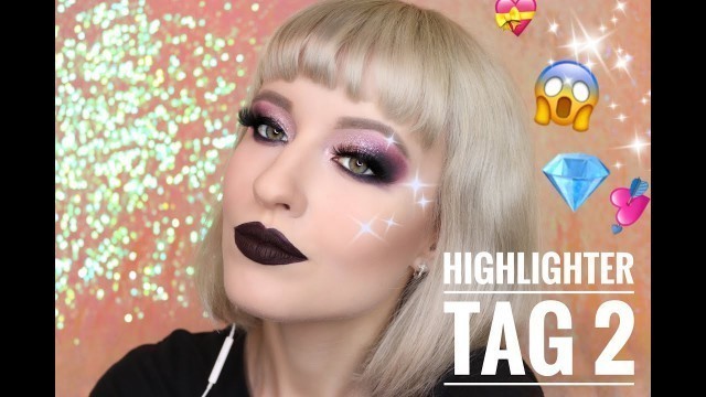 'Highlighter Tag 2 / Моя коллекция хайлайтеров / Anastasia Beverly Hills, Huda Beauty, Jeffree Star'