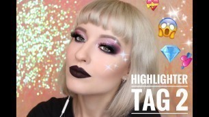 'Highlighter Tag 2 / Моя коллекция хайлайтеров / Anastasia Beverly Hills, Huda Beauty, Jeffree Star'