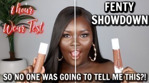 'NEW FENTY BEAUTY PRO FILT\'R HYDRATING FOUNDATION VS. FENTY MATTE FOUNDATION ON OILY SKIN| REVIEW'