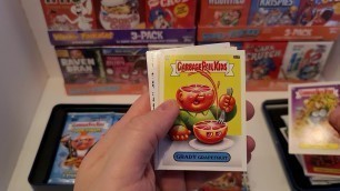 '2021 Garbage Pail Kids \"Food Fight\" Collector\'s Edition box opening.'