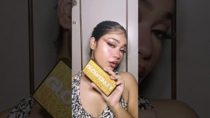 'Use Your Highlighter & Blusher Right Ft Aheli| Colorbar Glow Crazy Highlighter & Blusher Palette'