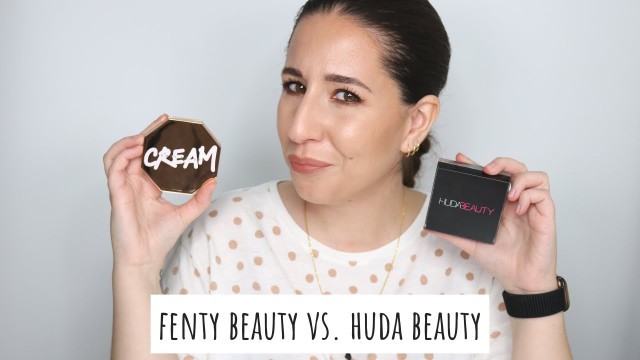 'ENFRENTADOS Cream Bronzer FENTY BEAUTY vs HUDA BEAUTY'