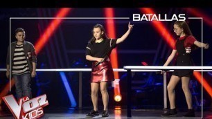 'Chavito, Lidia y Natalia cantan \'La habitación\' | Batallas | La Voz Kids Antena 3 2019'