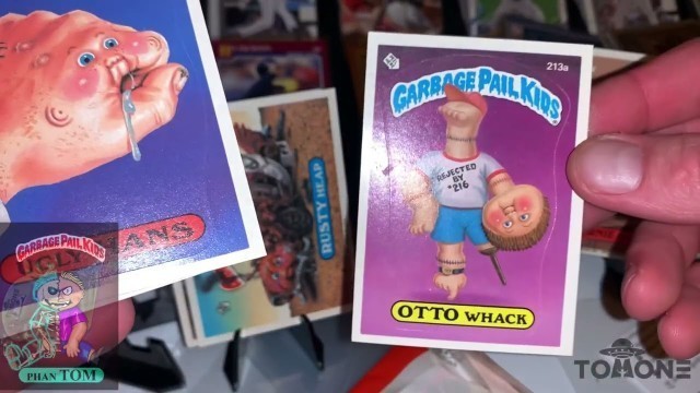 'Garbage Pail Kids, 6th series, three packs.'