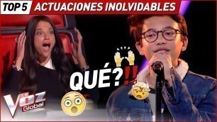 'Actuaciones INOLVIDABLES de los pequeños artistas de La Voz Kids'