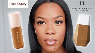 'RARE BEAUTY TINTED MOISTURIZER VS FENTY BEAUTY SKIN TINT'