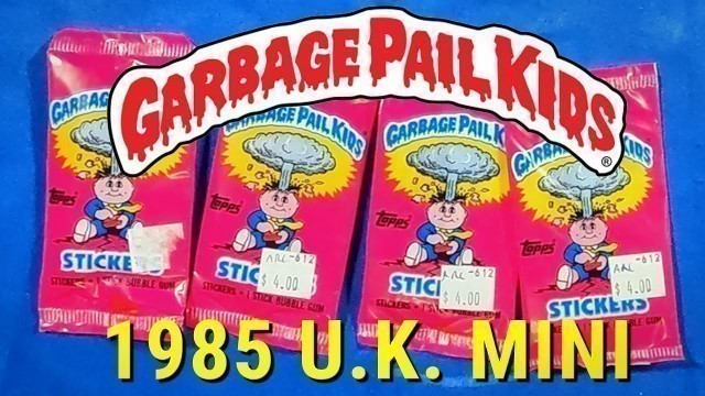 'What\'s Inside 1985 Garbage Pail Kids U.K. Mini Card #shorts'