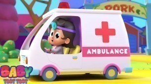 'Wheels On The Ambulance + More Vehicles Songs and Nursery Rhymes for Kids'